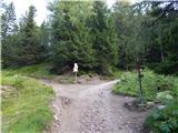 Passo di Costalunga / Karerpass - Rifugio Roda di Vael